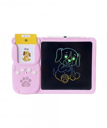 تخته دیجیتال آموزش نقاشی و نوشتن سخنگو Talking Flash Cards, Early Education Machine with LCD Writing Tablet for Toddlers