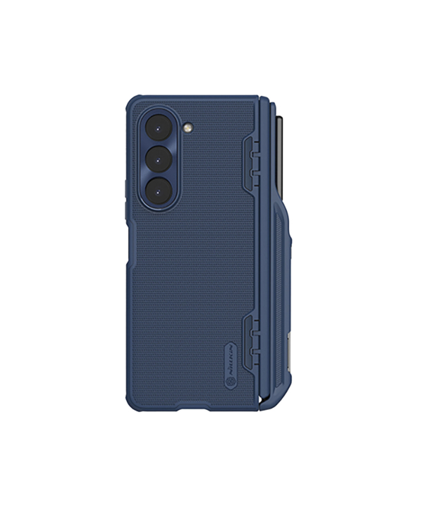 قاب محافظ سامسونگ زد فولد 5 نیلکین دارای نگهدارنده قلم Nillkin Samsung Galaxy Z Fold 5 Super Frosted Shield Fold Pen holder vers