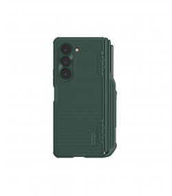 قاب محافظ سامسونگ زد فولد 5 نیلکین دارای نگهدارنده قلم Nillkin Samsung Galaxy Z Fold 5 Super Frosted Shield Fold Pen holder vers