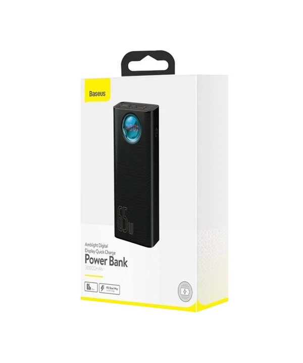 پاوربانک فست شارژ 30000 با توان 65 وات بیسوس PPLG000102 PPLG-A01