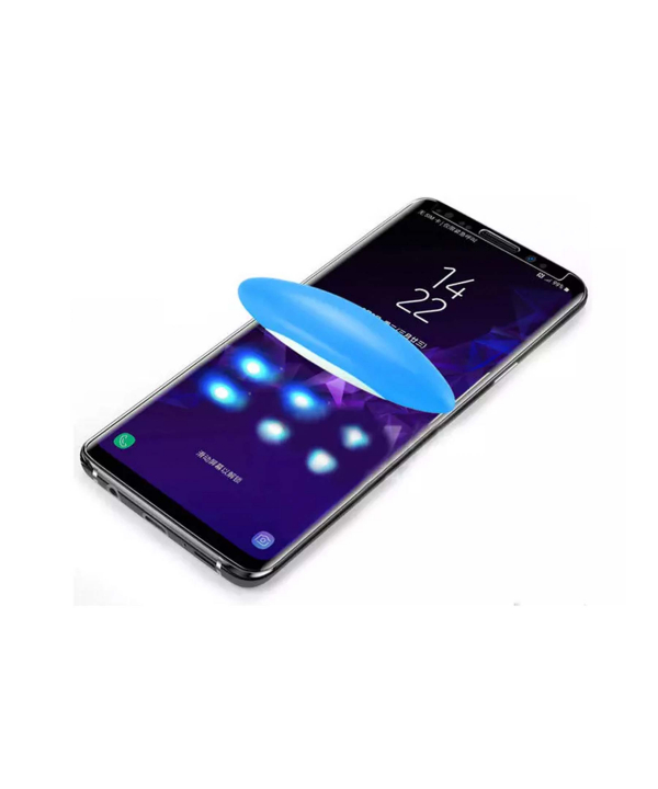 محافظ صفحه نمایش شیشه  ای یو وی سامسونگ UV Nano Glass Samsung Galaxy S9