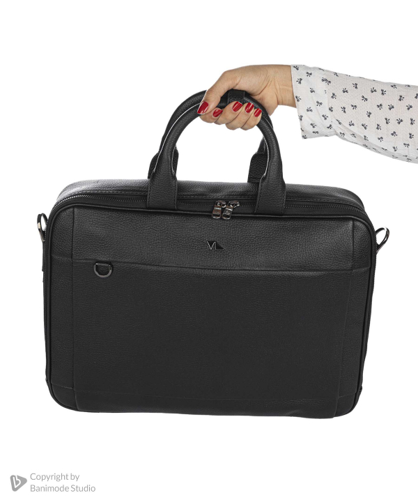 کیف اداری چرم طبیعی مردانه چرم مشهد Mashad Leather مدل A5601