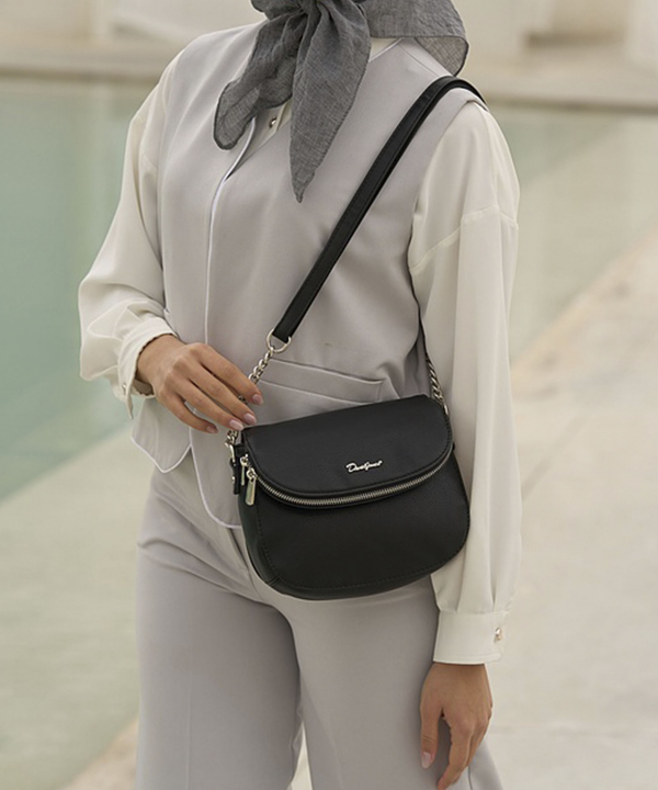 کیف دوشی زنانه دیوید جونز David Jones مدل 6412-1