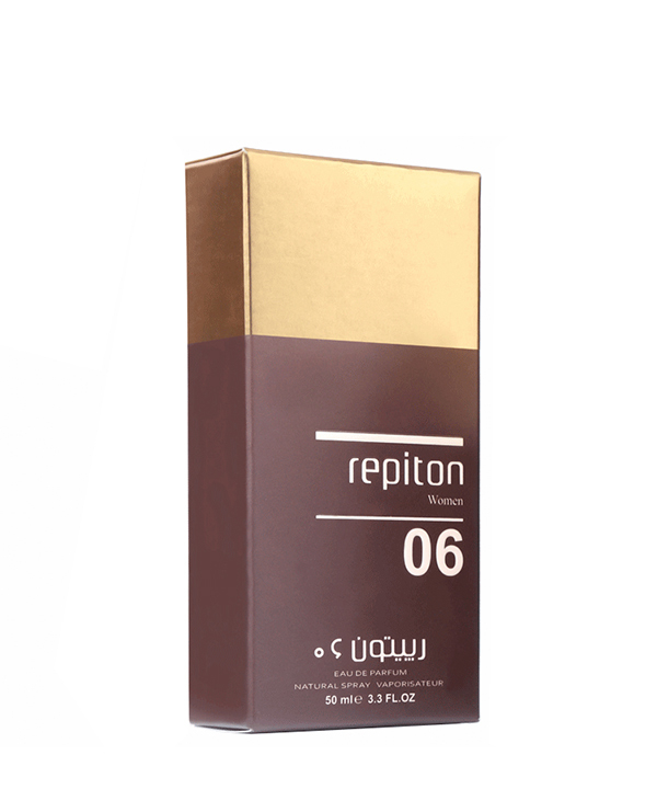 ادکلن زنانه رپیتون Repiton مدل 06 حجم 50 میلی لیتر با رایحه چوب