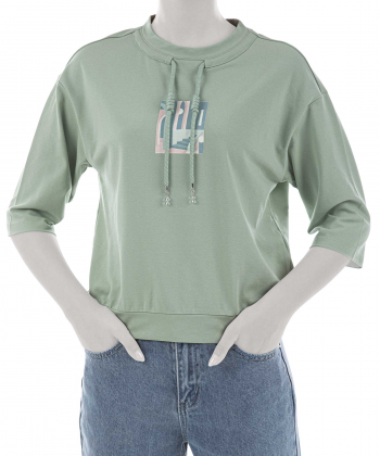 تیشرت آستین بلند زنانه جین وست مدل 41272506