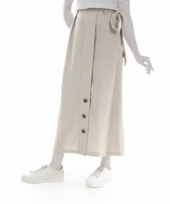 دامن بلند نخی زنانه تولیکا مدل 21237