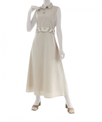پیراهن مجلسی آستین حلقه ای زنانه تولیکا مدل am-tl-91386