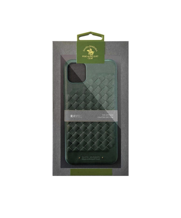 قاب چرمی گوشی آیفون 11 پرو سانتا باربارا Santa Barbara Leather Case iPhone 11 Pro Ravel Series Genuine