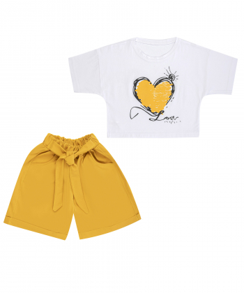 ست تیشرت و شلوار دخترانه مادر Madar مدل سانا