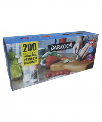 کیسه فریزر دارکوب Darkoob آسان مصرف 200 عددی