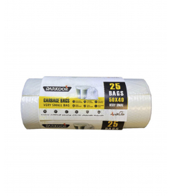 کسیه زباله رولی پرفراژ دار دارکوب Darkoob پرفراژ دار 25 عددی