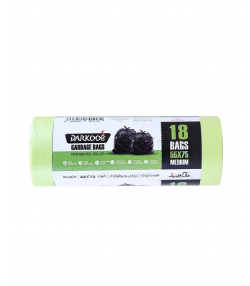 کیسه زباله رولی دارکوب Darkoob پرفراژ دار 18 برگی