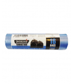 کیسه زباله رولی دارکوب Darkoob پرفراژ دار بزرگ 16 برگی
