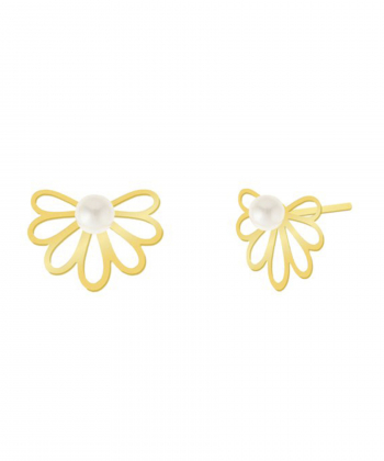 گوشواره لوتوس میو گلد Mio Gold کد E1373