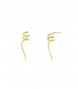 گوشواره اسپیرال میو گلد Mio Gold کد E1419