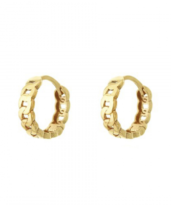 گوشواره حلقه ای میو گلد Mio Gold کد E1284