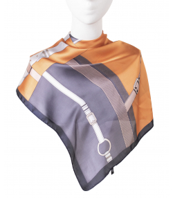 مینی اسکارف زنانه نوولاشال Novella Shawl کد 77063