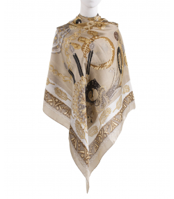 روسری ابریشم زنانه نوولاشال Novella Shawl کد 88032