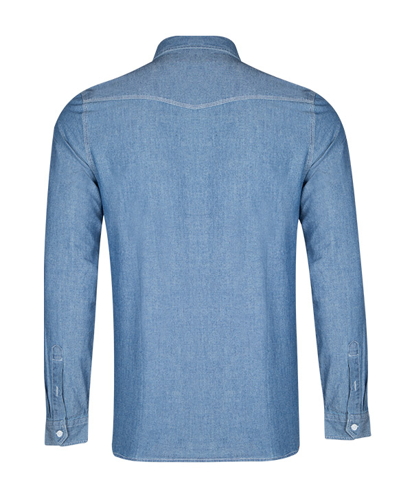 پیراهن مردانه جین آبی جوتی جینز Jooti Jeans