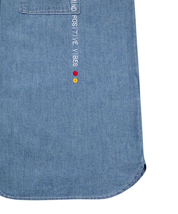 پیراهن مردانه جین آبی جوتی جینز Jooti Jeans