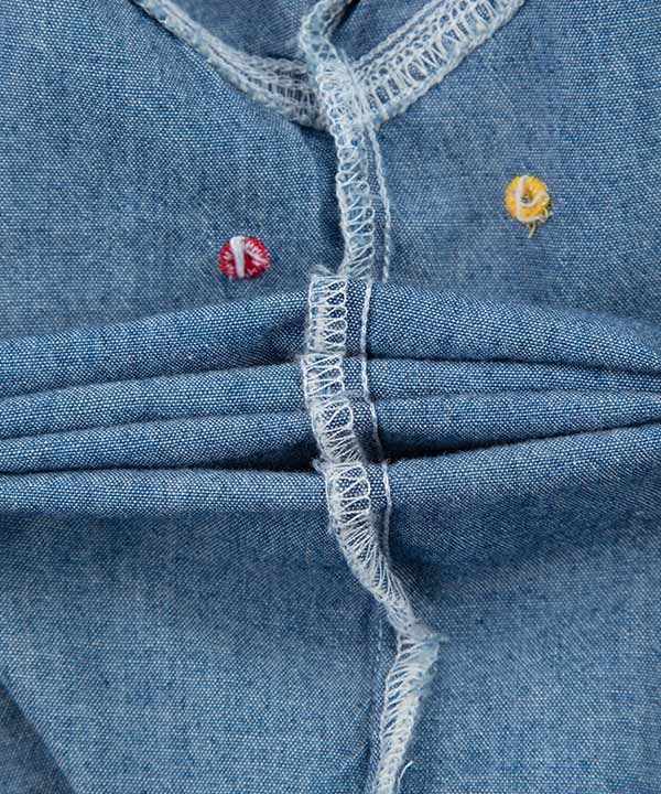پیراهن مردانه جین آبی جوتی جینز Jooti Jeans