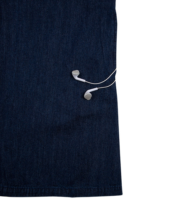 مانتو جین اسپرت دکمه دار آبی جوتی جینز Jooti Jeans