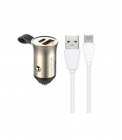 شارژر فندکی سیبراتون مدل S-C3230PD به همراه کابل USB-C