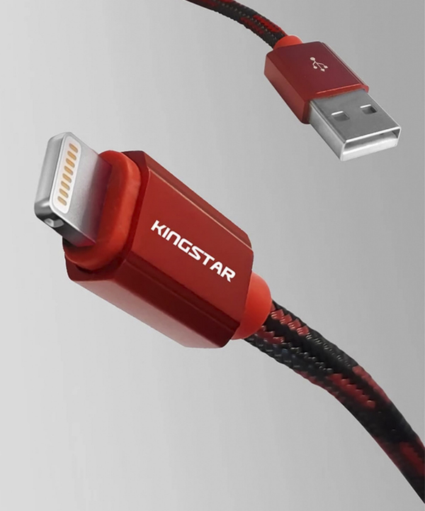 کابل تبدیل USB به لایتنینگ کینگ استار مدل K21 طول 1 متر