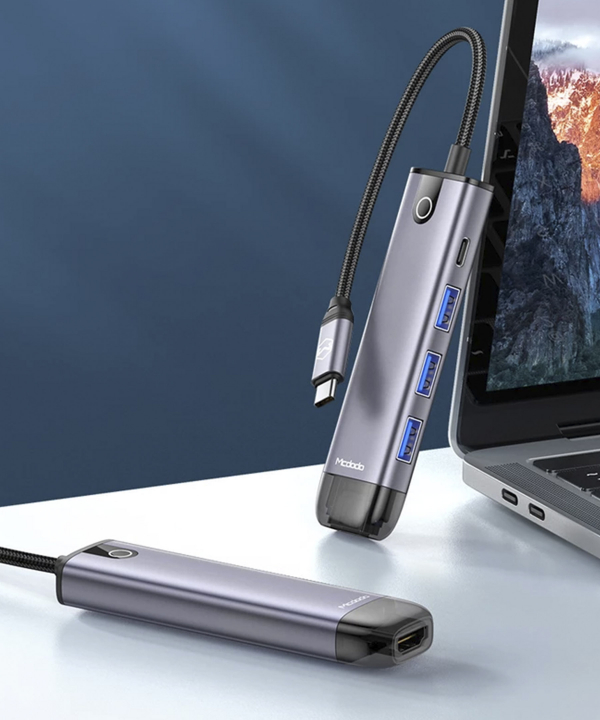 هاب 5 پورت USB-C مک دودو مدل HU-7750