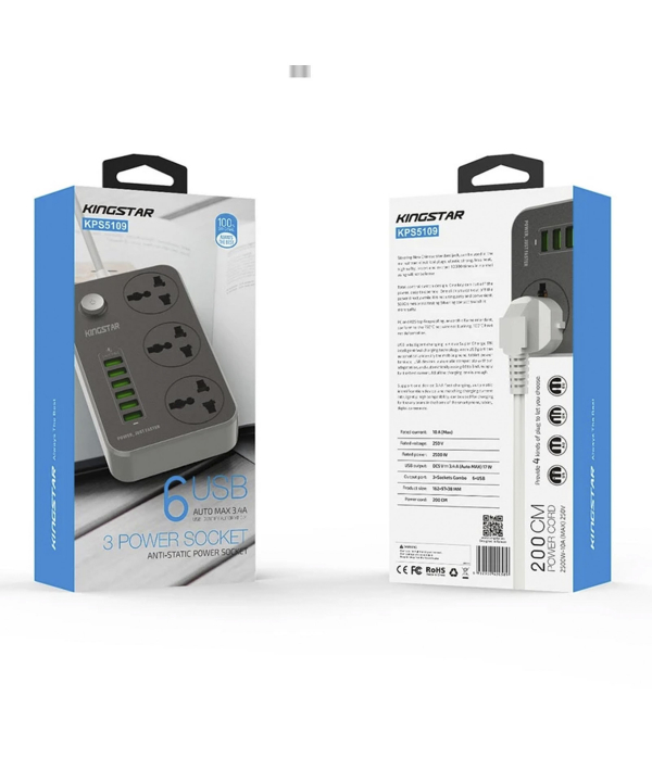 چندراهی برق کینگ استار مدل KPS5109