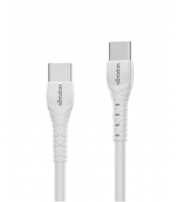 کابل تبدیل USB-C به USB-C سیبراتون مدل S270CC طول 1.1 متر