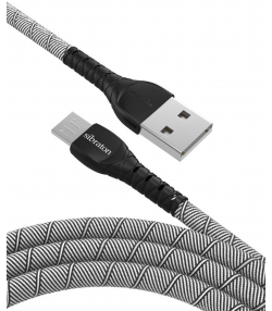 کابل تبدیل USB به microUSB سیبراتون مدل S233A طول 1.1 متر