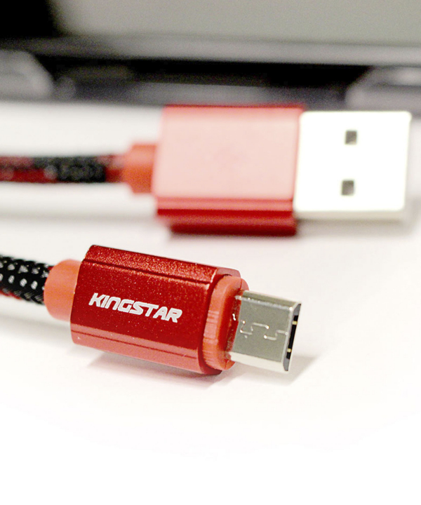 کابل تبدیل USB به microUSB کینگ استار مدل K21 طول 1 متر