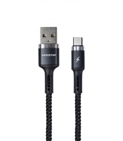 کابل تبدیل USB به USB-C کینگ استار مدل K325 طول 1 متر
