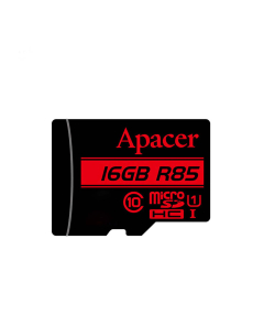 کارت حافظه microSDHC اپیسر مدل AP16G کلاس 10 استاندارد UHS-I U1 سرعت 85MBps ظرفیت 16 گیگابایت
