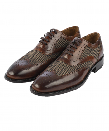 کفش رسمی چرم طبیعی مردانه گابیانی مدل N403