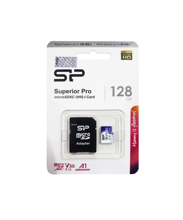 کارت حافظه microSDXC سیلیکون پاور مدل Superior Pro  به همراه آداپتور S