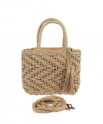 کیف حصیری زنانه نوولاشال Novella Shawl کد 99024