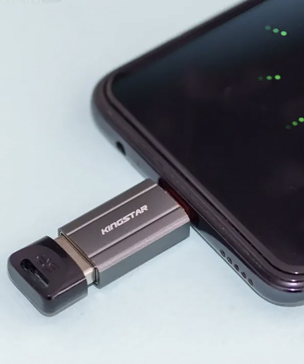 مبدل OTG USB به USB-C کینگ استار مدلKS420