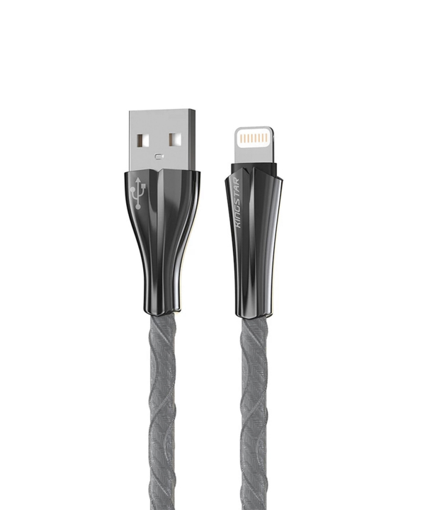 کابل تبدیل USB به لایتنینگ کینگ استار مدل +K28 i طول 1 متر