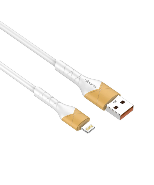 کابل تبدیل USB به لایتنینگ سیبراتون مدل S403I طول 1 متر