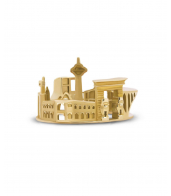 انگشتر طلا مردانه ایران تاج Taj کد 27064