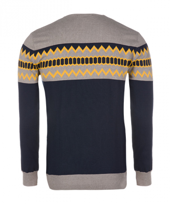 پلیور مردانه ال آر سی LRC طرح ژاکارد