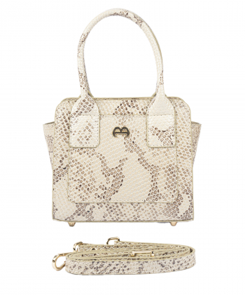 کیف دوشی چرم طبیعی زنانه منط مدل F114