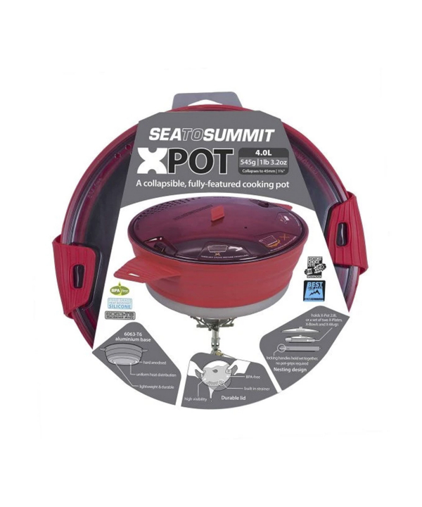 ظرف سفری سی تو سامیت Sea To Summit مدل X-Pot Camp Kitchen کد 5115012