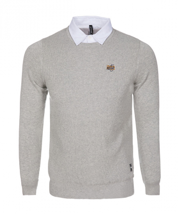 پلیور مردانه یقه پیراهنی جین وست Jeanswest