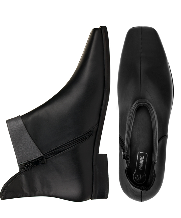 نیم بوت زنانه مارال چرم Maral Leather مدل Aysel