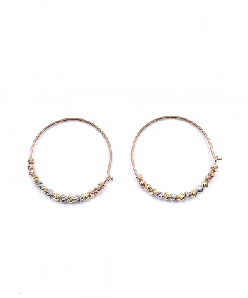 گوشواره آلبرنادو سوفیا هماتیت گلد Hematite Gold کد 131967