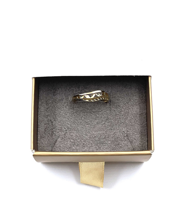 انگشتر آس لادن هماتیت گلد Hematite Gold کد 132126