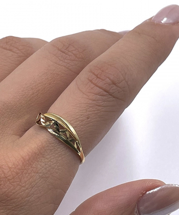 انگشتر آس ساحل هماتیت گلد Hematite Gold کد 132125